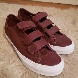 Vans Leather Velcro Sneakers